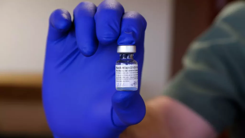 Pfizer-BioNTech Vaccine Bottle